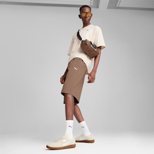 Shorts relajado de 11" para hombre Wardrobe Essentials, Totally Taupe, extralarge
